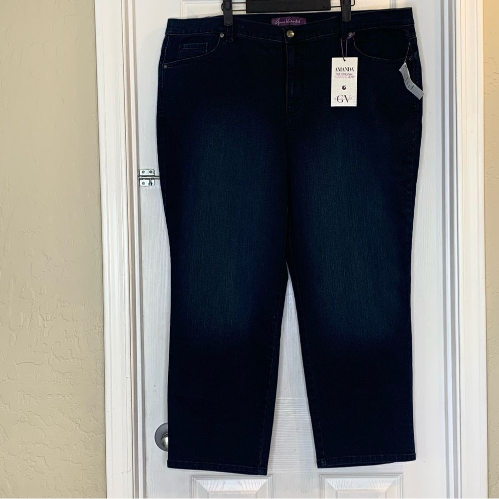 Gloria Vanderbilt Amanda Slimming Jean Size 22WS